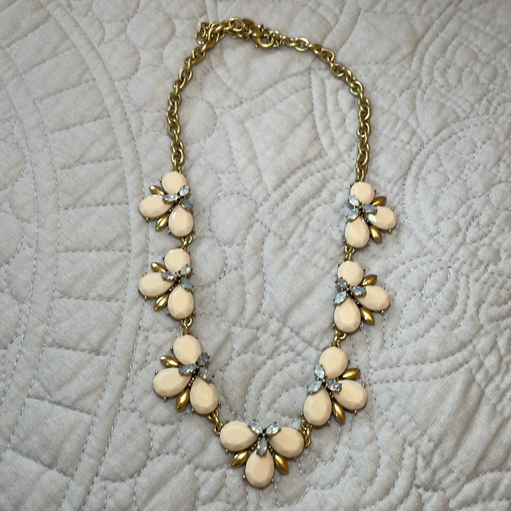 J.Crew Rhinestone Statement Necklace